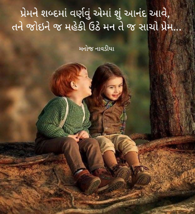 Gujarati Shayri by મનોજ નાવડીયા : 111754121