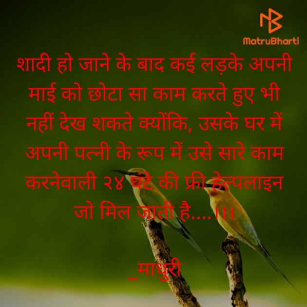 Hindi Blog by માધુરી : 111758573