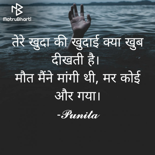 Hindi Shayri by Punita : 111758715