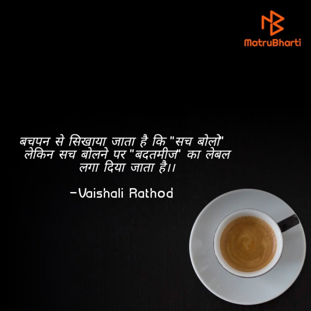 Hindi Blog by Vaishali Rathod : 111759704