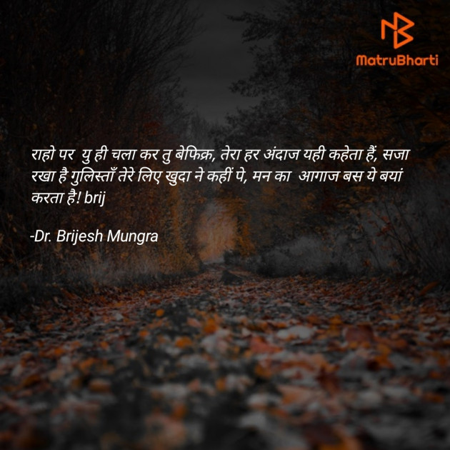 Hindi Blog by Dr. Brijesh Mungra : 111759864