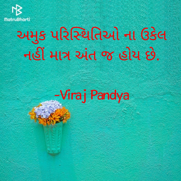 Gujarati Whatsapp-Status by Viraj Pandya : 111769472