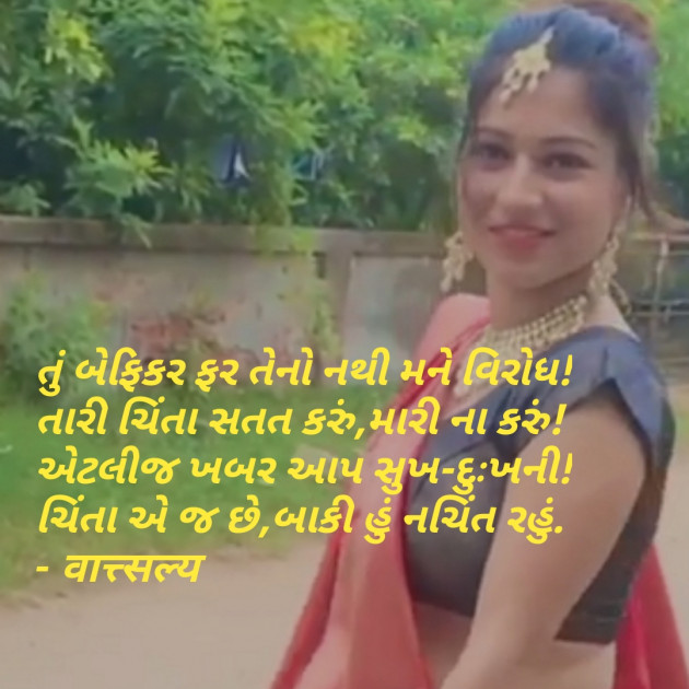 Gujarati Shayri by वात्सल्य : 111776076