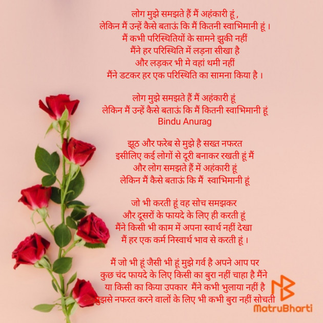 Hindi Blog by Bindu : 111777039
