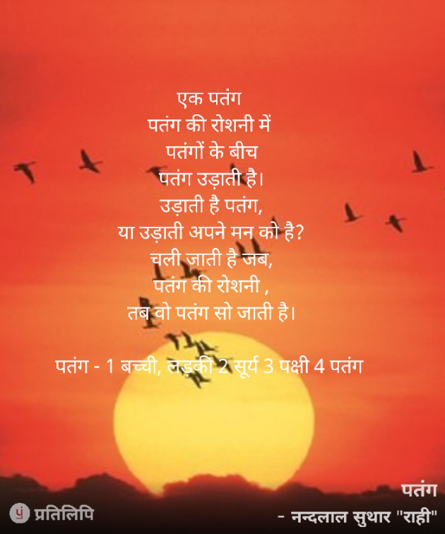 Hindi Poem by नन्दलाल सुथार राही : 111777715