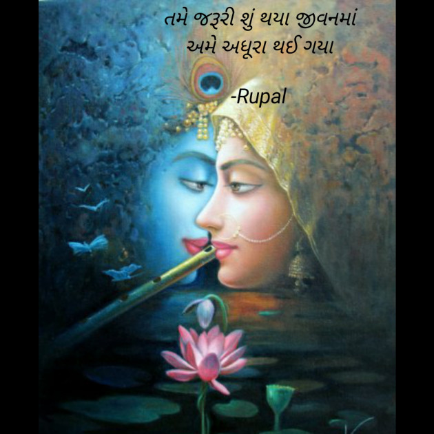 Gujarati Shayri by Rupal : 111779105