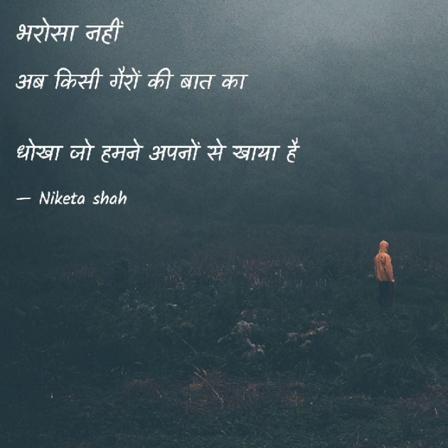 Hindi Thought by NIKETA SHAH : 111779249