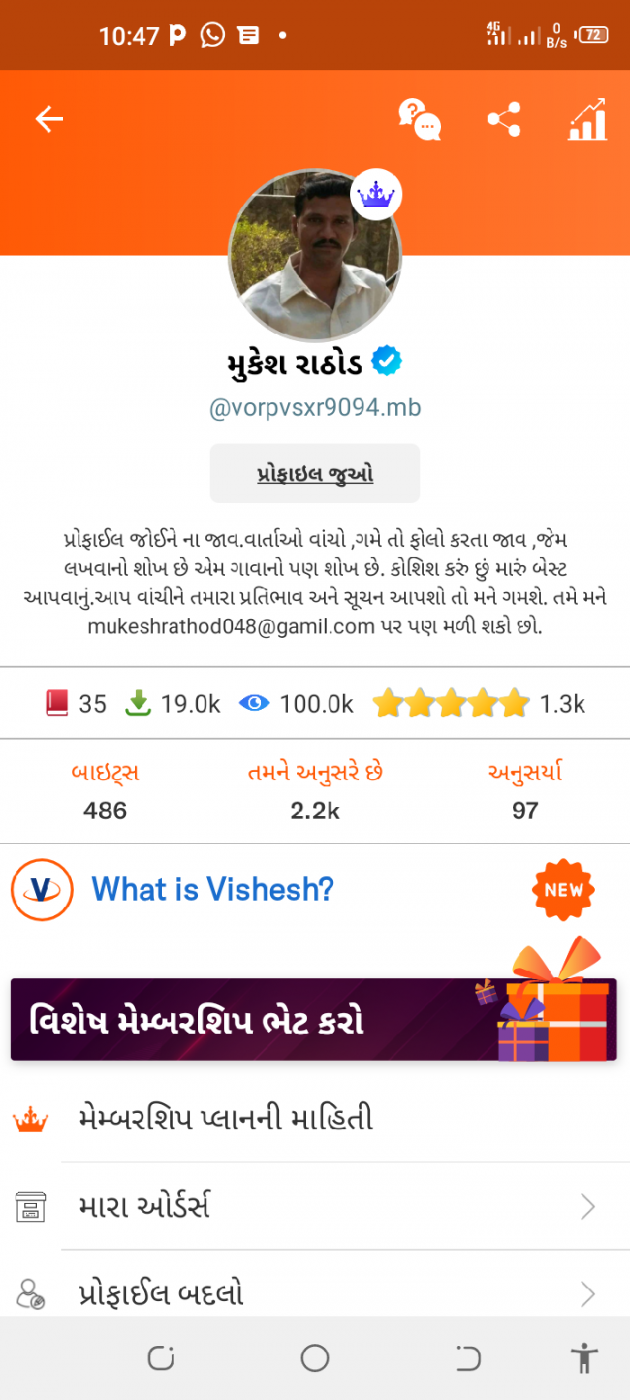 Gujarati Blog by મુકેશ રાઠોડ : 111779831