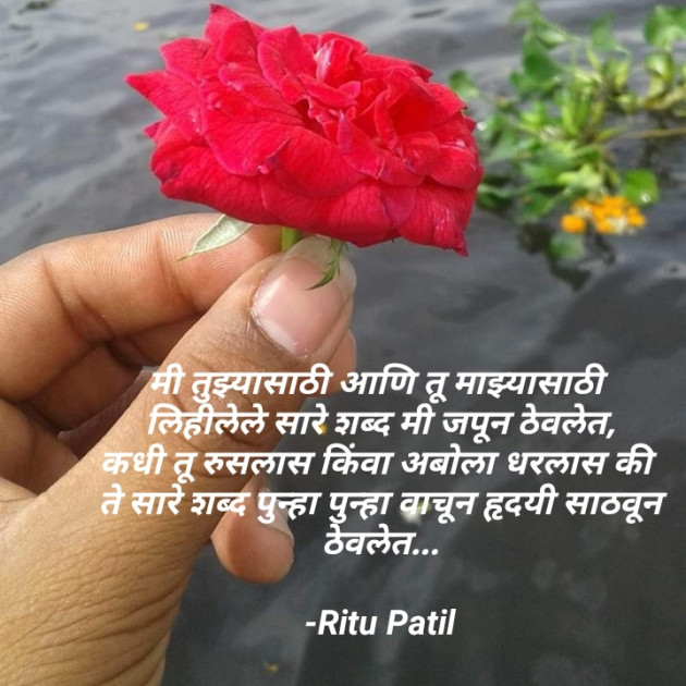Marathi Romance by Ritu Patil : 111781188