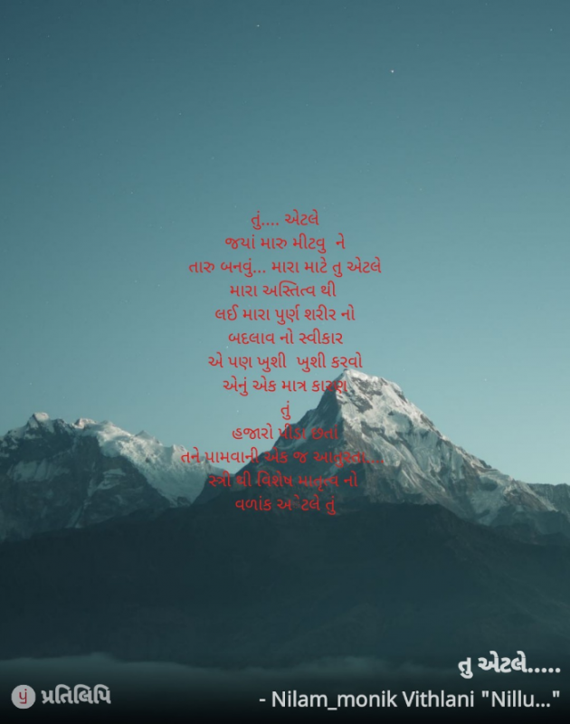 Gujarati Thought by Nilam Vithlani : 111782296