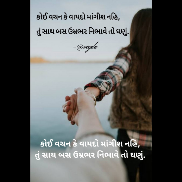 Gujarati Shayri by anjana Vegda : 111784474