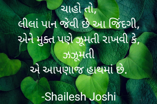 Gujarati Thought by Shailesh Joshi : 111785180