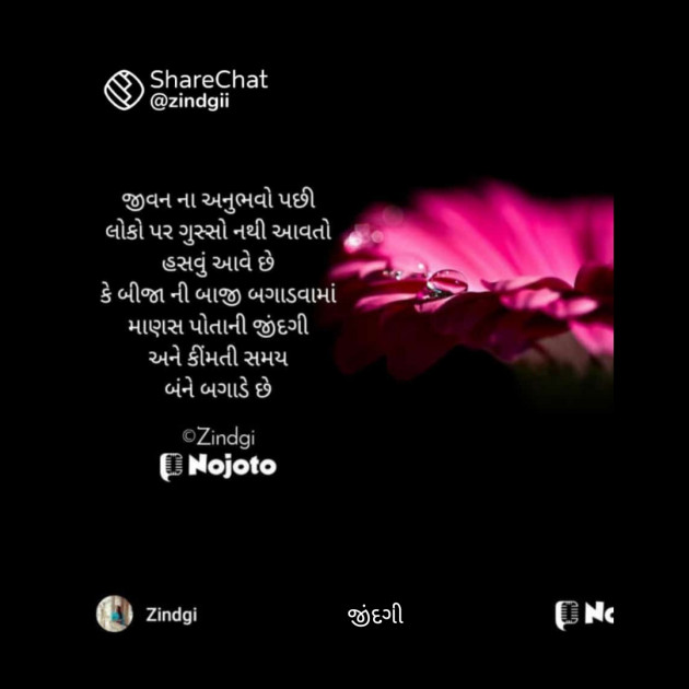 Gujarati Thought by Falguni Maurya Desai _જીંદગી_ : 111788511