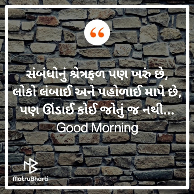 Gujarati Good Morning by Nirav Devani : 111788659