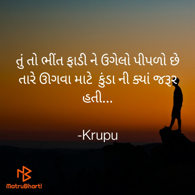 Gujarati Whatsapp-Status by Krupali : 111788757