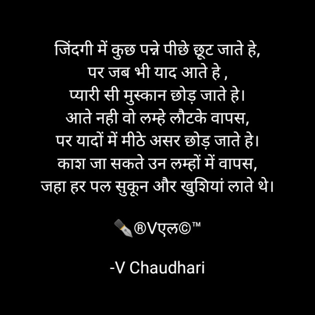 Hindi Whatsapp-Status by ️V Chaudhari : 111788774