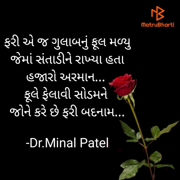 Gujarati Romance by Dr.Minal Patel : 111789383