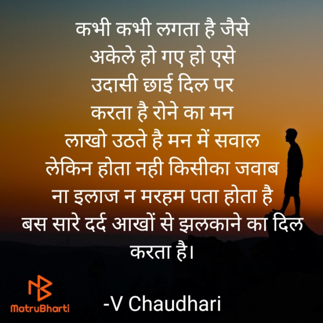 Hindi Whatsapp-Status by ️V Chaudhari : 111791975