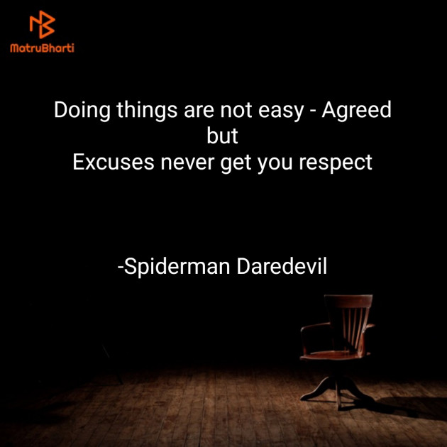 English Quotes by Spiderman Daredevil : 111792289