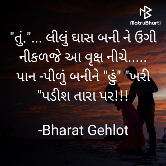 Gujarati Whatsapp-Status by Bharat Gehlot : 111792427
