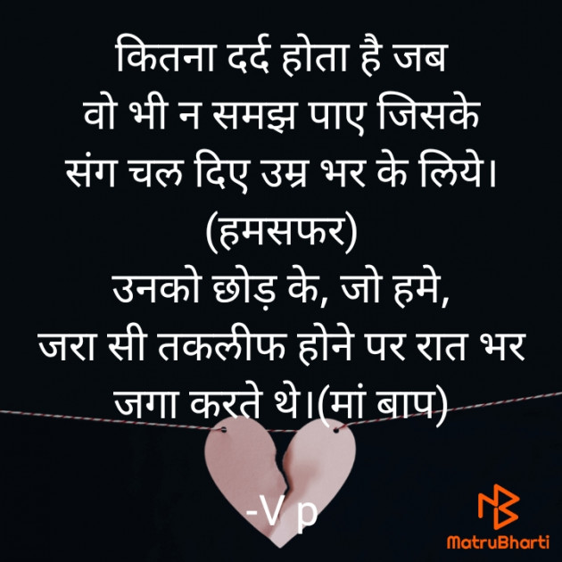 Hindi Whatsapp-Status by ️V Chaudhari : 111793047