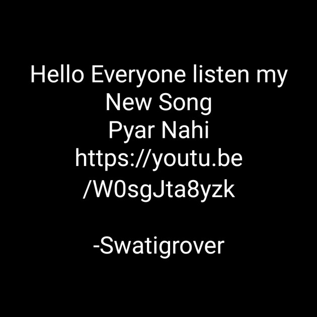 English Song by Swatigrover : 111795400