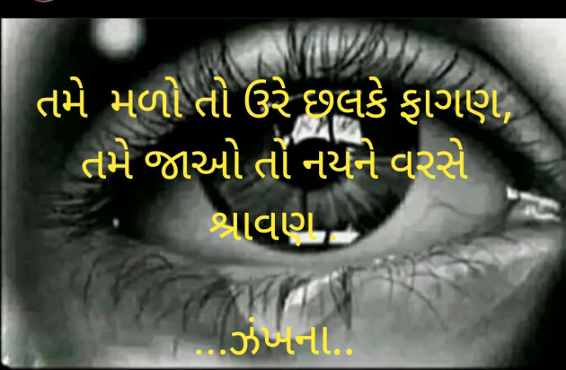 Gujarati Shayri by Daxa Parmar : 111796542