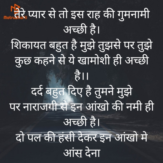 Hindi Poem by Meera Singh : 111797410