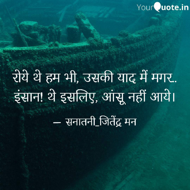 Hindi Shayri by सनातनी_जितेंद्र मन : 111798279