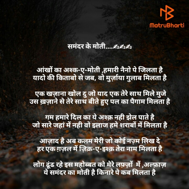 Hindi Poem by PUNIT SONANI 