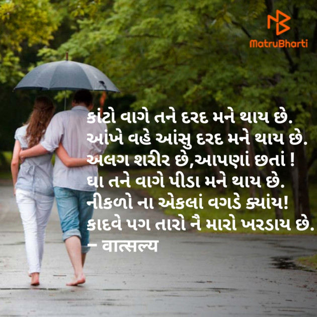 Gujarati Shayri by वात्सल्य : 111799579