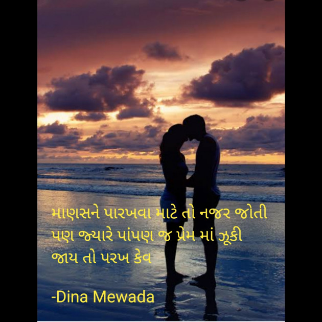 Gujarati Shayri by Dina Mewada : 111802189