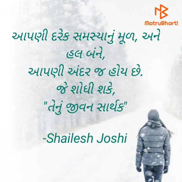 Gujarati Thought by Shailesh Joshi : 111803369