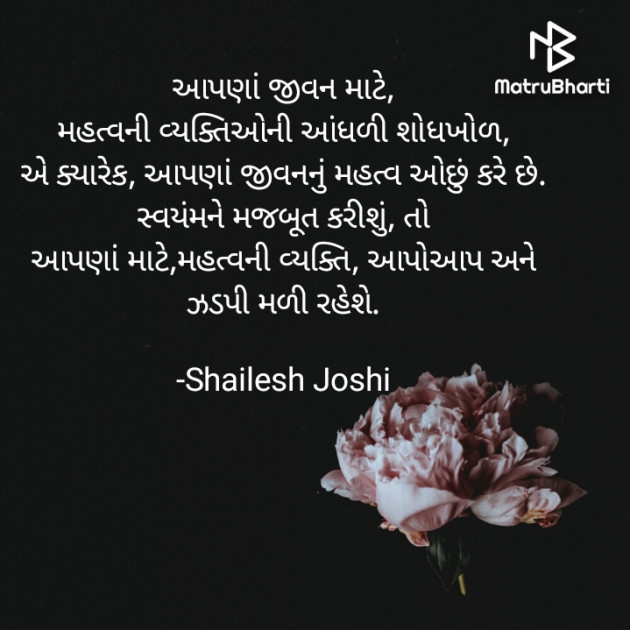 Gujarati Thought by Shailesh Joshi : 111803584
