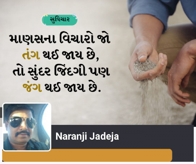 Gujarati Thought by Naranji Jadeja : 111804811