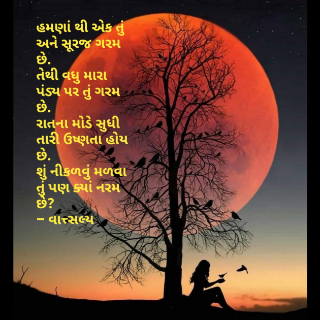 Gujarati Shayri by वात्सल्य : 111804890