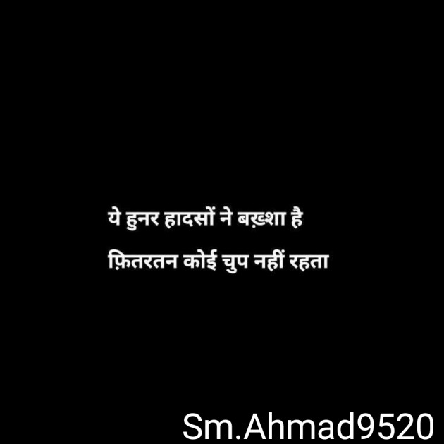 Hindi Shayri by Ahmad9520 : 111808402