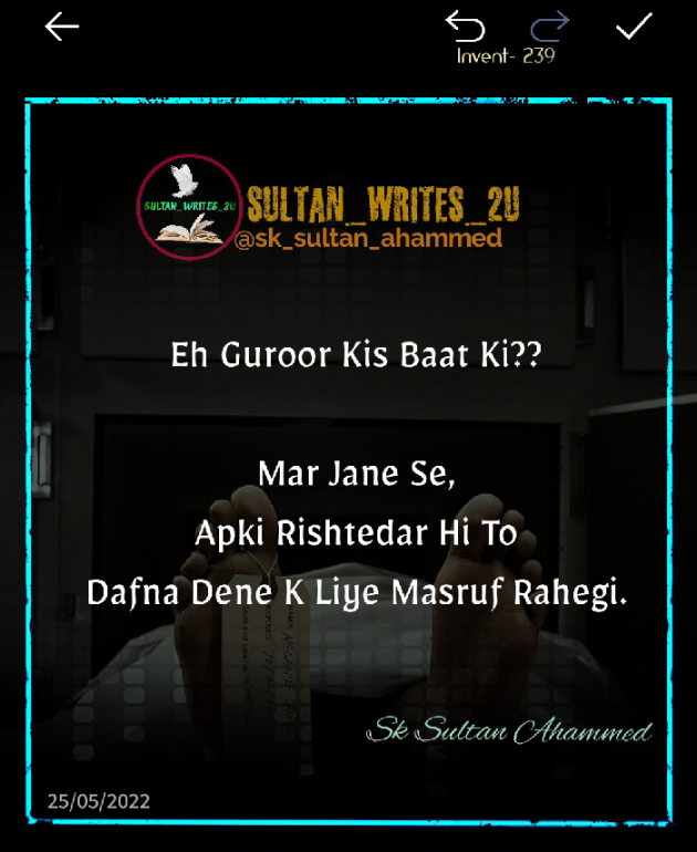 Hindi Whatsapp-Status by Sk Sultan Ahammed : 111810153