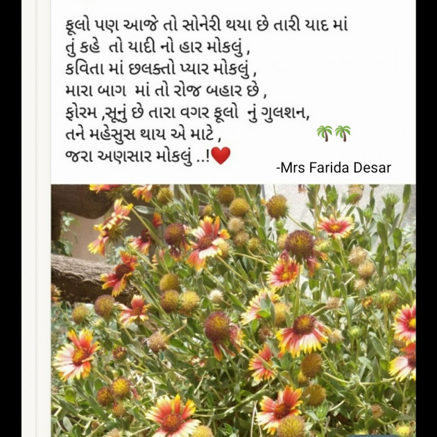 Gujarati Romance by Mrs Farida Desar : 111810562