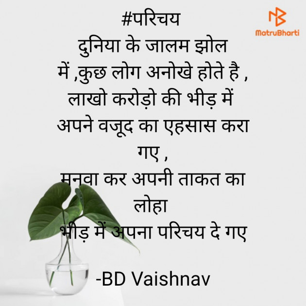 Hindi Motivational by BD Vaishnav : 111811182