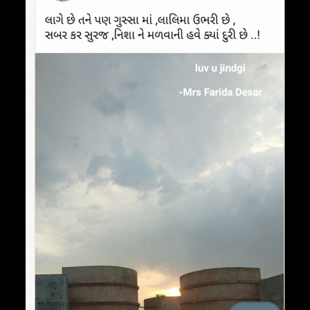 Gujarati Romance by Mrs Farida Desar : 111811813