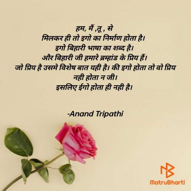 Hindi Shayri by Anand Tripathi : 111812735