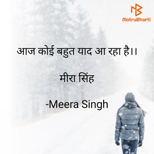 Hindi Quotes by Meera Singh : 111813474