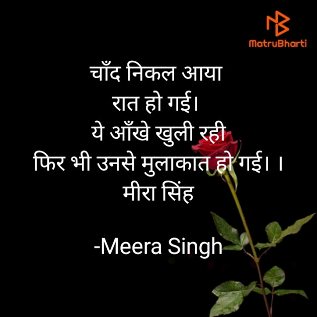 Hindi Good Night by Meera Singh : 111813722