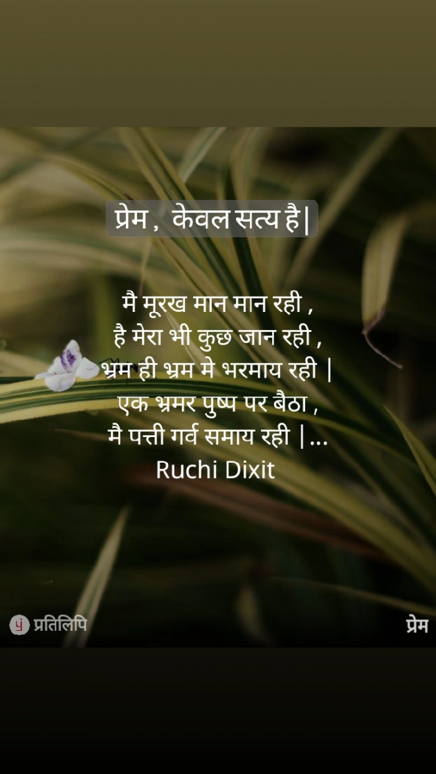 Hindi Poem by Ruchi Dixit : 111817962