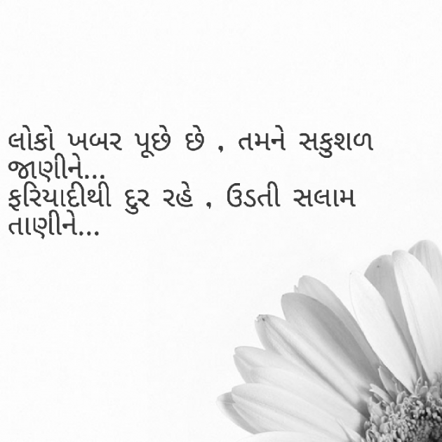 Gujarati Shayri by Yuvrajsinh jadeja : 111818993