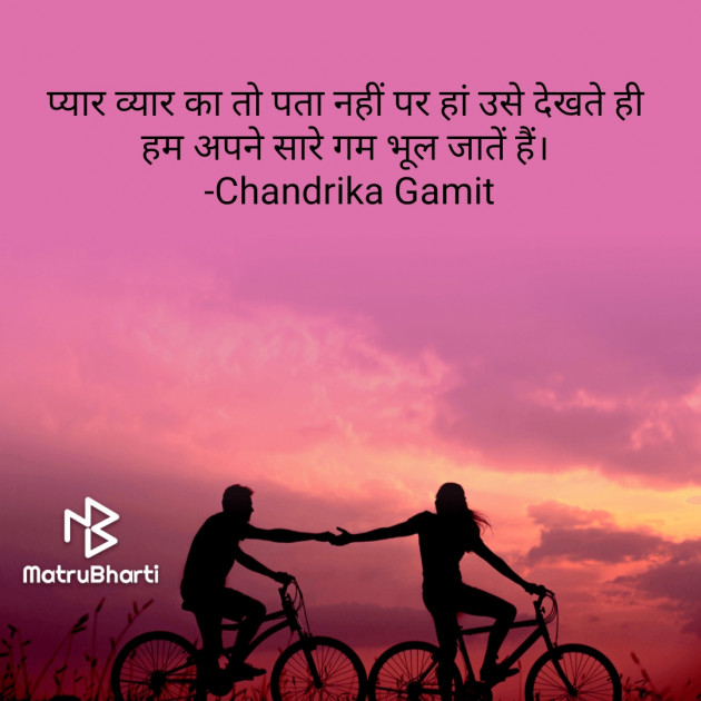 Hindi Shayri by Chandrika Gamit : 111821312
