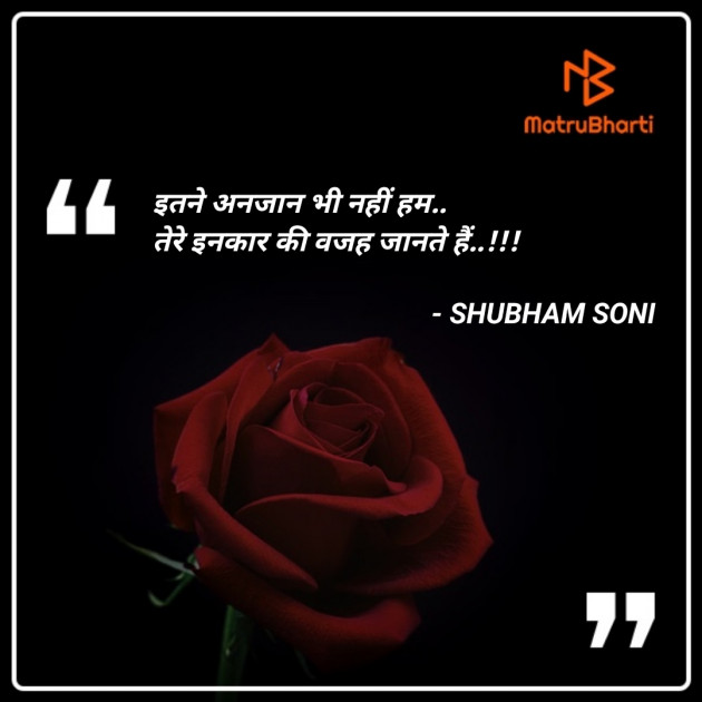 Hindi Whatsapp-Status by SHUBHAM SONI : 111822523
