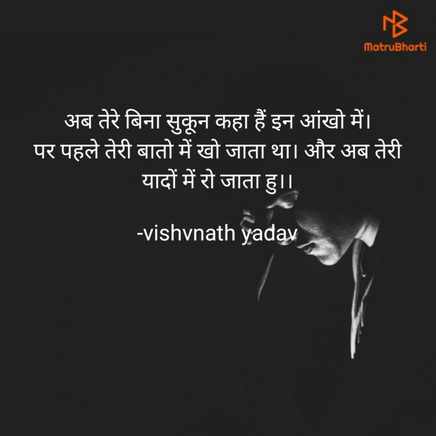 Hindi Shayri by vishvnath yadav : 111823560