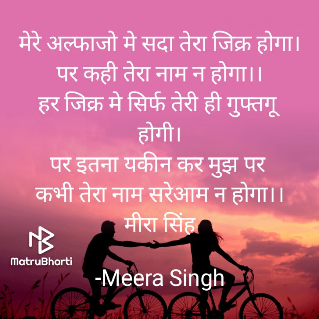 Hindi Blog by Meera Singh : 111826728